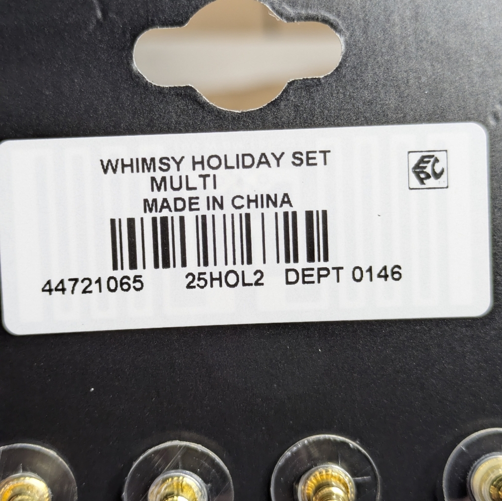 Whimsy Holiday Earring Set - Picture 6 of 6